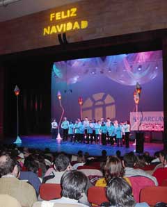Grupo perteneciente al Colegio de Educación Especial Número 1 de Valladolid